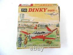 Avion Dinky Toys GB Beechcraft S 35 Bonanza Aircraft Très Bon État Boite D'o