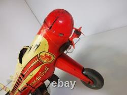 Avion Joustra ALBA Air France à moteur à clé Ultra Rare 6 hélices+éclairage