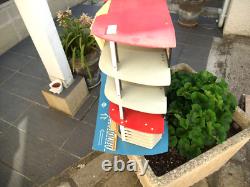 BEAU GARAGE 54 X 29,5 CM, 2 MOTEURS + éclairage frontal NIL 1970