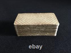 B. P. GRIMAUD Ancien JEU DE CARTES Tarot CACHET FISCAL 1890 Complet 78 Cartes