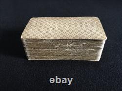 B. P. GRIMAUD Ancien JEU DE CARTES Tarot CACHET FISCAL 1890 Complet 78 Cartes