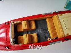 Bateau de course Alcyon Hornby 60-70 36cm Vintage Moteur fonctionne