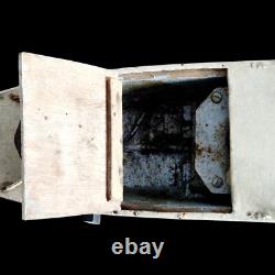 Bâteau navire de bassin 67 cm, mécanique, dans son coffret années 30