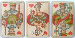 Beau Jeu De 32 Cartes Allemand Ludwig & Schmidt Halle Tampon Deutsches Reich