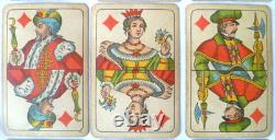Beau Jeu De 32 Cartes Allemand Ludwig & Schmidt Halle Tampon Deutsches Reich