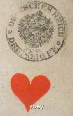 Beau Jeu De 32 Cartes Allemand Ludwig & Schmidt Halle Tampon Deutsches Reich