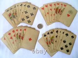 Beau Jeu De 32 Cartes Allemand Ludwig & Schmidt Halle Tampon Deutsches Reich