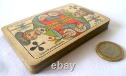 Beau Jeu De 32 Cartes Allemand Ludwig & Schmidt Halle Tampon Deutsches Reich