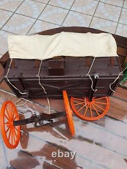 Big Jim Karl May chariot de l'ouest frontier wagon