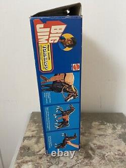 Big Jim Mattel 1979 Cheval Ouragan Tornado Mib Boîte Euro Réf 3532! Bel État