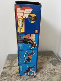 Big Jim Mattel 1979 Cheval Ouragan Tornado Mib Boîte Euro Réf 3532! Bel État