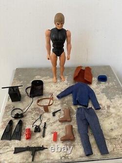 Big Jim Mattel 1981 Commando Jeff Réf 5100 Loose 100% Complet Bon État! Rare