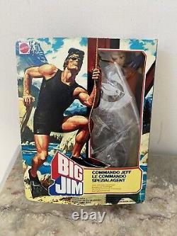 Big Jim Mattel 1981 Commando Jeff Réf 5100 Loose 100% Complet Bon État! Rare