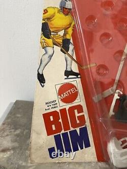 Big Jim Mattel Action Set Ref 7309 Hockey Etat Neuf Sous Blister Mattel 73 Rare