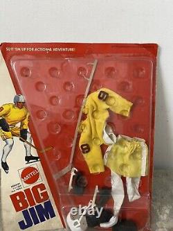 Big Jim Mattel Action Set Ref 7309 Hockey Etat Neuf Sous Blister Mattel 73 Rare