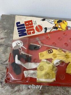 Big Jim Mattel Action Set Ref 7309 Hockey Etat Neuf Sous Blister Mattel 73 Rare