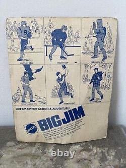 Big Jim Mattel Action Set Ref 7309 Hockey Etat Neuf Sous Blister Mattel 73 Rare