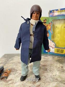 Big Jim Mattel Agent Secret 004 En Boîte Rare Variante Veste Bleue Réf 3248