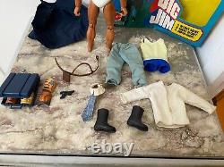 Big Jim Mattel Agent Secret 004 En Boîte Rare Variante Veste Bleue Réf 3248