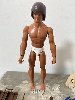 Big Jim Mattel Agent Secret 004 Loose 100% Complet Avec Accessoires Bon État