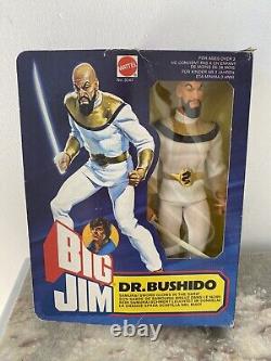 Big Jim Mattel Dr Bushido Ref 3247 Neuf En Boîte Ouverte Mib Hong Kong 1980