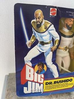 Big Jim Mattel Dr Bushido Ref 3247 Neuf En Boîte Ouverte Mib Hong Kong 1980