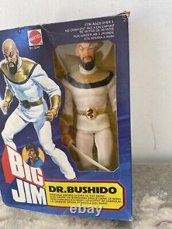 Big Jim Mattel Dr Bushido Ref 3247 Neuf En Boîte Ouverte Mib Hong Kong 1980
