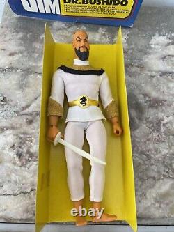 Big Jim Mattel Dr Bushido Ref 3247 Neuf En Boîte Ouverte Mib Hong Kong 1980