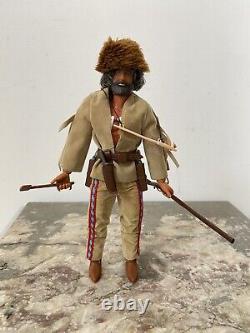 Big Jim Mattel Karl May Old Firehand Ref 9497 Loose 100% Complet Bon État! Rare