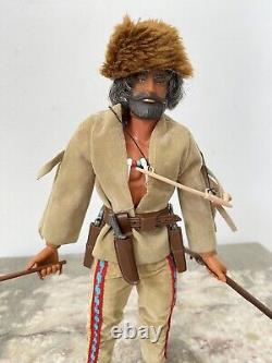 Big Jim Mattel Karl May Old Firehand Ref 9497 Loose 100% Complet Bon État! Rare