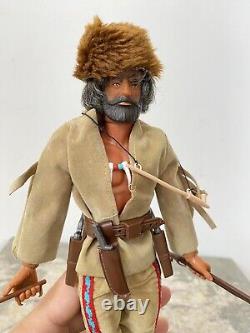 Big Jim Mattel Karl May Old Firehand Ref 9497 Loose 100% Complet Bon État! Rare