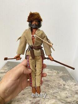 Big Jim Mattel Karl May Old Firehand Ref 9497 Loose 100% Complet Bon État! Rare