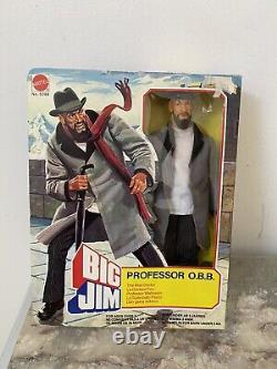Big Jim Mattel Professor Obb Série Espion Mib Ref 5096 Quasi-complet En Boîte