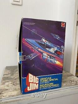 Big Jim Mattel Vaisseau Star Stalker Turbo Spatial Réf 9419 Neuf En Boîte 1984