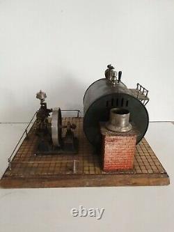 Bing Machine à vapeur Vanna Steam Socle 1904 usine