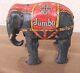 Blomer & Schüler, Germany Tin Jumbo Elephant With Clockwork Motor, Jouet Tole