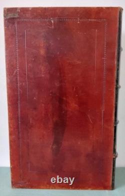 Boîte de jeu de Backgammon ancien Jacquet coffret 2 livres en cuir (Complet)