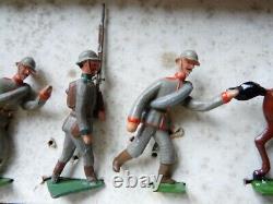 Boite de soldats de plomb artillerie Suisse (26236)
