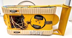 Bulldozer électrique en boite d'origine Joustra jouet ancien en tôle