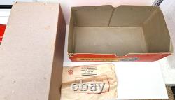 Bulldozer électrique en boite d'origine Joustra jouet ancien en tôle