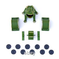 CADENAS Jeu de la Grenouille Complet de fonte 1 Grenouille 2 Ponts 1 Mo