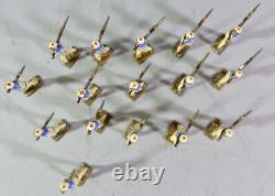 CBG HEYDE- LOT de 16 MARINS PLOMB JOUET ANCIEN