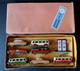 Cr Rare Coffret Cadeau N°8 Pompe à Essence 7 Vehicules Superbe Etat France 1950