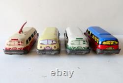 CR Rare Coffret Cadeau N°8 Pompe à Essence 7 Vehicules Superbe Etat France 1950