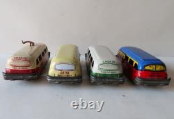 CR Rare Coffret Cadeau N°8 Pompe à Essence 7 Vehicules Superbe Etat France 1950