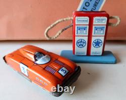 CR Rare Coffret Cadeau N°8 Pompe à Essence 7 Vehicules Superbe Etat France 1950 CR Rare Coffret Cadeau N°8 Pompe à Essence 7 Vehicules Superbe Etat France 1950