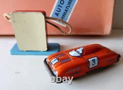 CR Rare Coffret Cadeau N°8 Pompe à Essence 7 Vehicules Superbe Etat France 1950