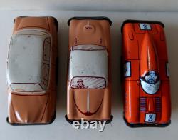 CR Rare Coffret Cadeau N°8 Pompe à Essence 7 Vehicules Superbe Etat France 1950