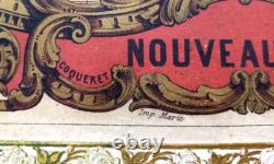 C. 1860 JEU ANCIEN DE COLLECTION L'IMPERIALE COQUERET WATILLIAUX XIXe 19e