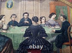 C. 1860 JEU ANCIEN DE COLLECTION L'IMPERIALE COQUERET WATILLIAUX XIXe 19e